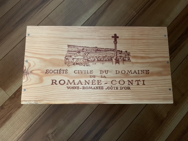 ◇希少レア入手困難◇ワイン木箱◇DRC ROMANEE-CONTI◇ドメーヌ・ド