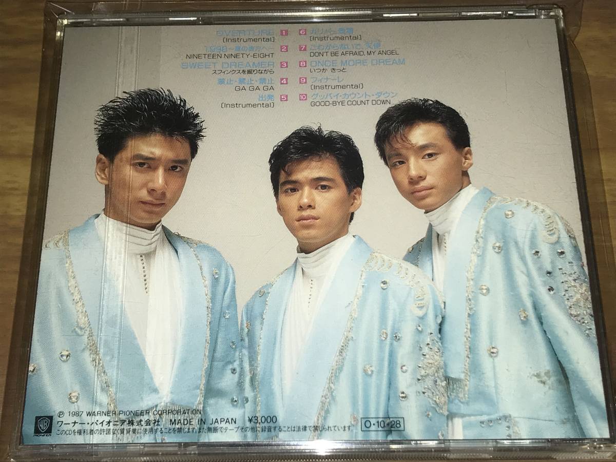 少年隊 PLAYZONE'87 ミュージカル「TIME・19」抜粋 CDアルバム 少年隊