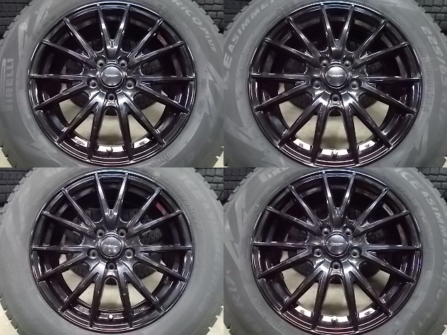 1202　19年製 ピレリ 225/65R17　VELVA 7J +47 114.3　CX-5・CX-8等 ピレリ XL POWERGY PLUS （スコーピオン スタッドレスタイヤ