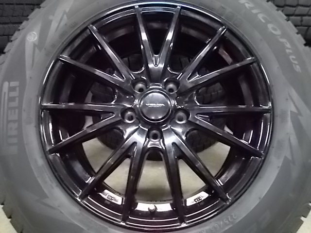 1202　19年製 ピレリ 225/65R17　VELVA 7J +47 114.3　CX-5・CX-8等 ピレリ XL POWERGY PLUS （スコーピオン スタッドレスタイヤ