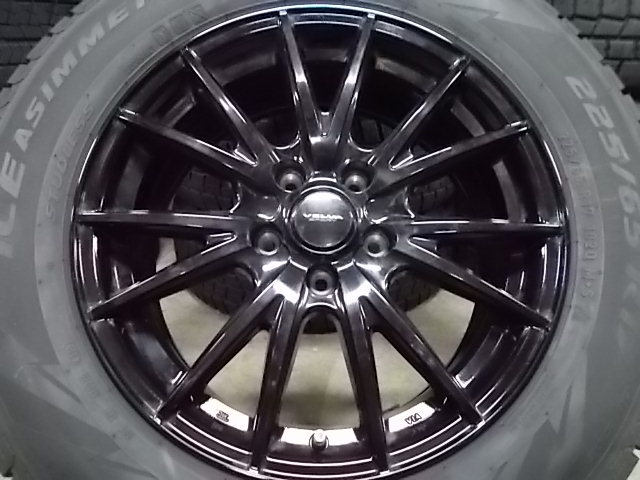 1202　19年製 ピレリ 225/65R17　VELVA 7J +47 114.3　CX-5・CX-8等 ピレリ XL POWERGY PLUS （スコーピオン スタッドレスタイヤ