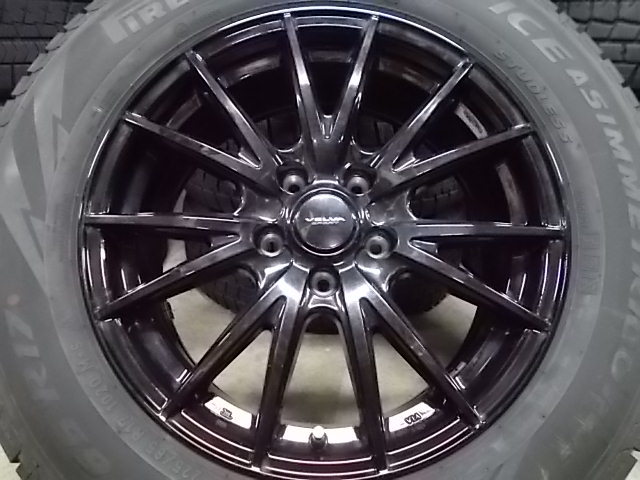 1202　19年製 ピレリ 225/65R17　VELVA 7J +47 114.3　CX-5・CX-8等 ピレリ XL POWERGY PLUS （スコーピオン スタッドレスタイヤ