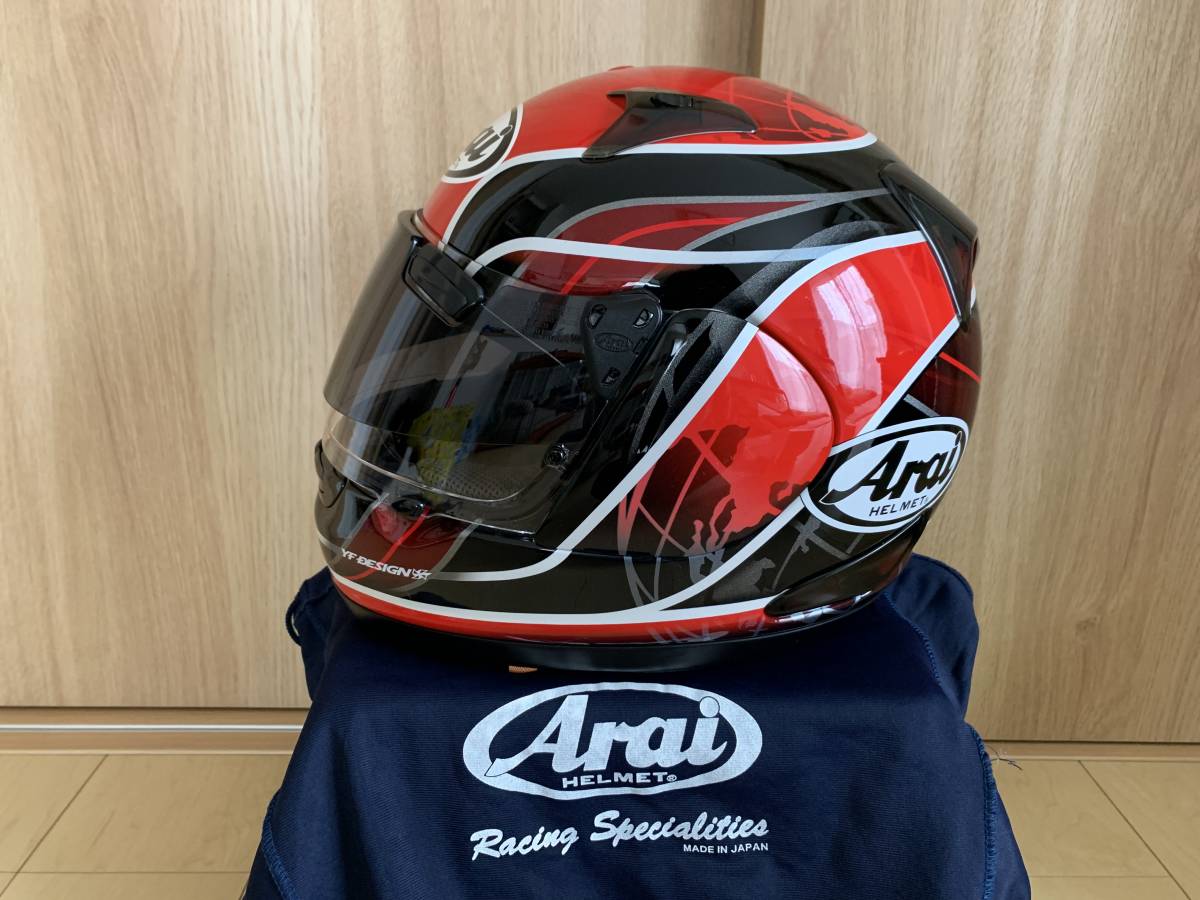 アライ RX-7 RV グラフィック(Lサイズ) （Arai RX-7 RV Haga 3 RX7-RR5 