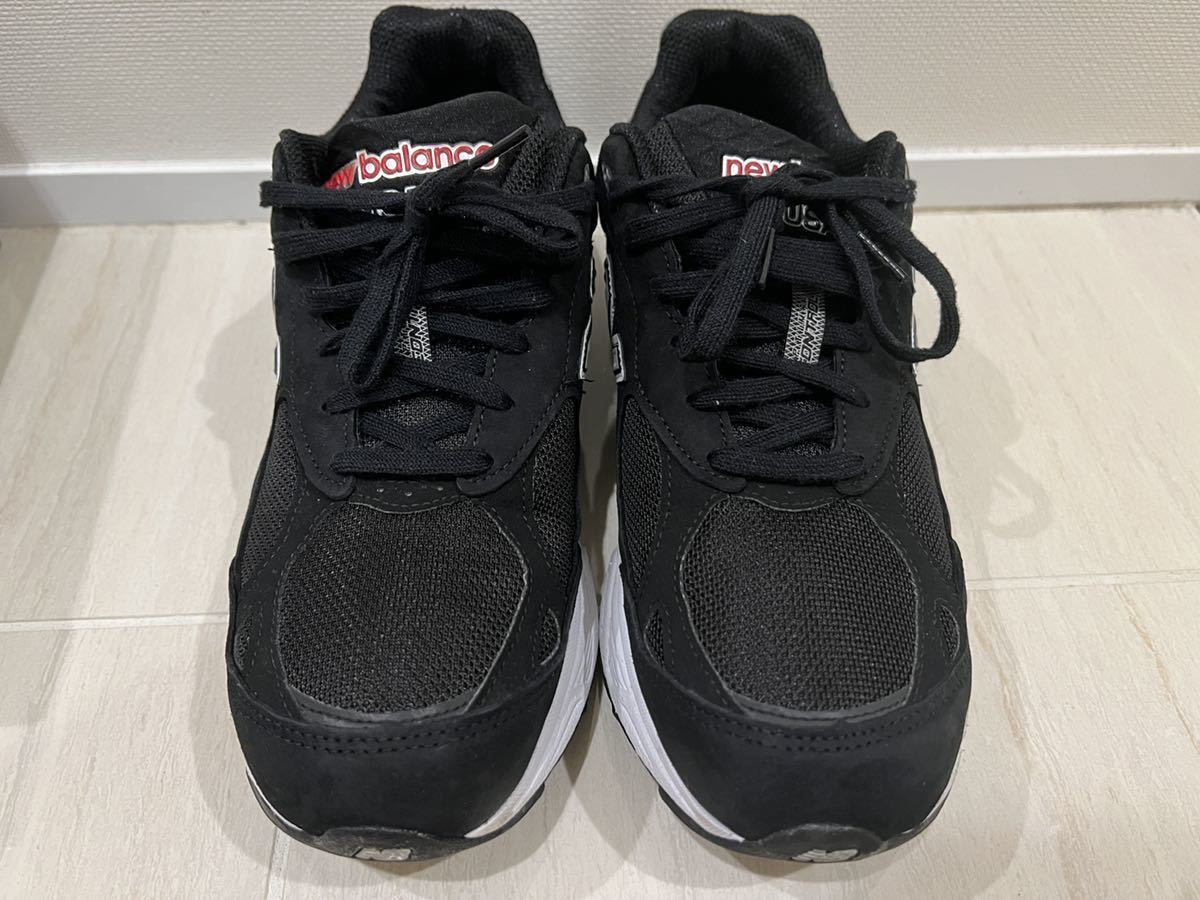 中古】new balance ニューバランス m990bs3 m990v3 27.5 ブラックmade 