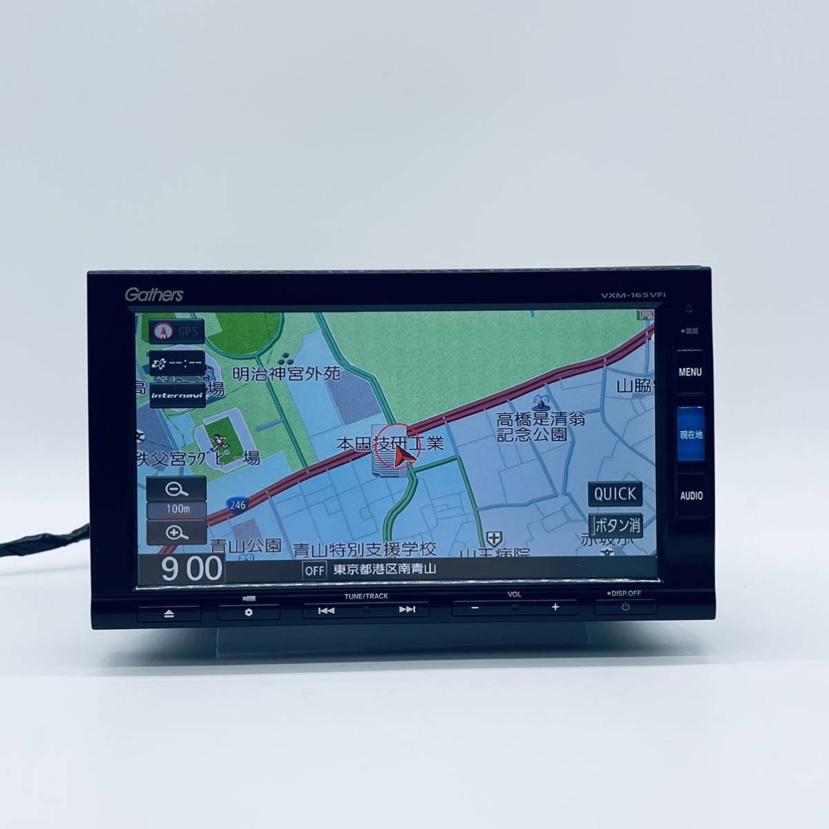 ホンダ ギャザーズ 純正 ナビ VXM-165VFI中古 地デジ(フルセグ) CD USB