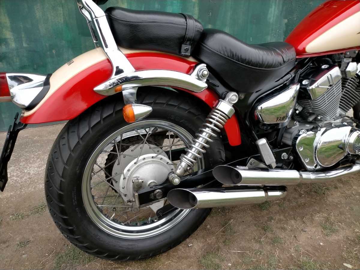 【YAMAHAビラーゴ250】アメリカン　大人カスタム　社外マフラー　好調 動画あり】ビラーゴ250 外装きれい アメリカン 社外マフラー ヤマハ