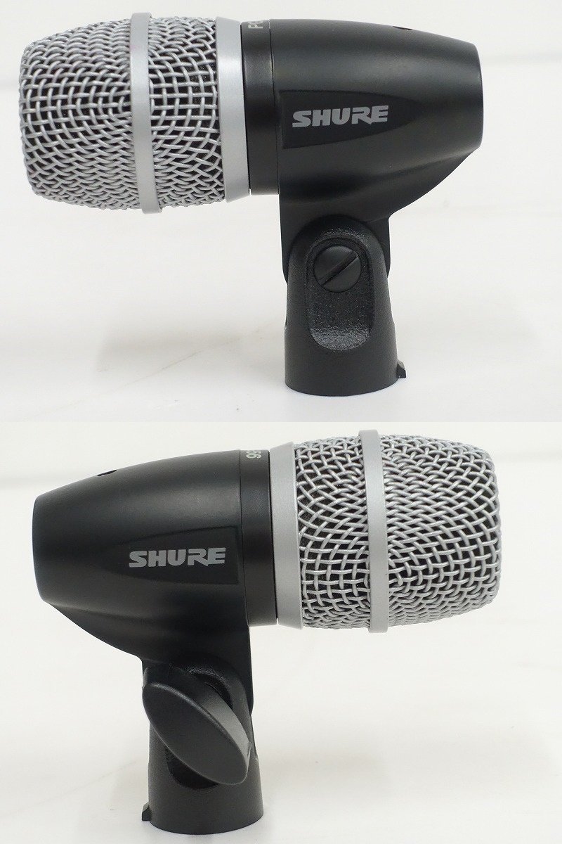 □□SHURE BETA52A/PG56/AKG D112/SA40 マイクホルダー付 ダイナミック