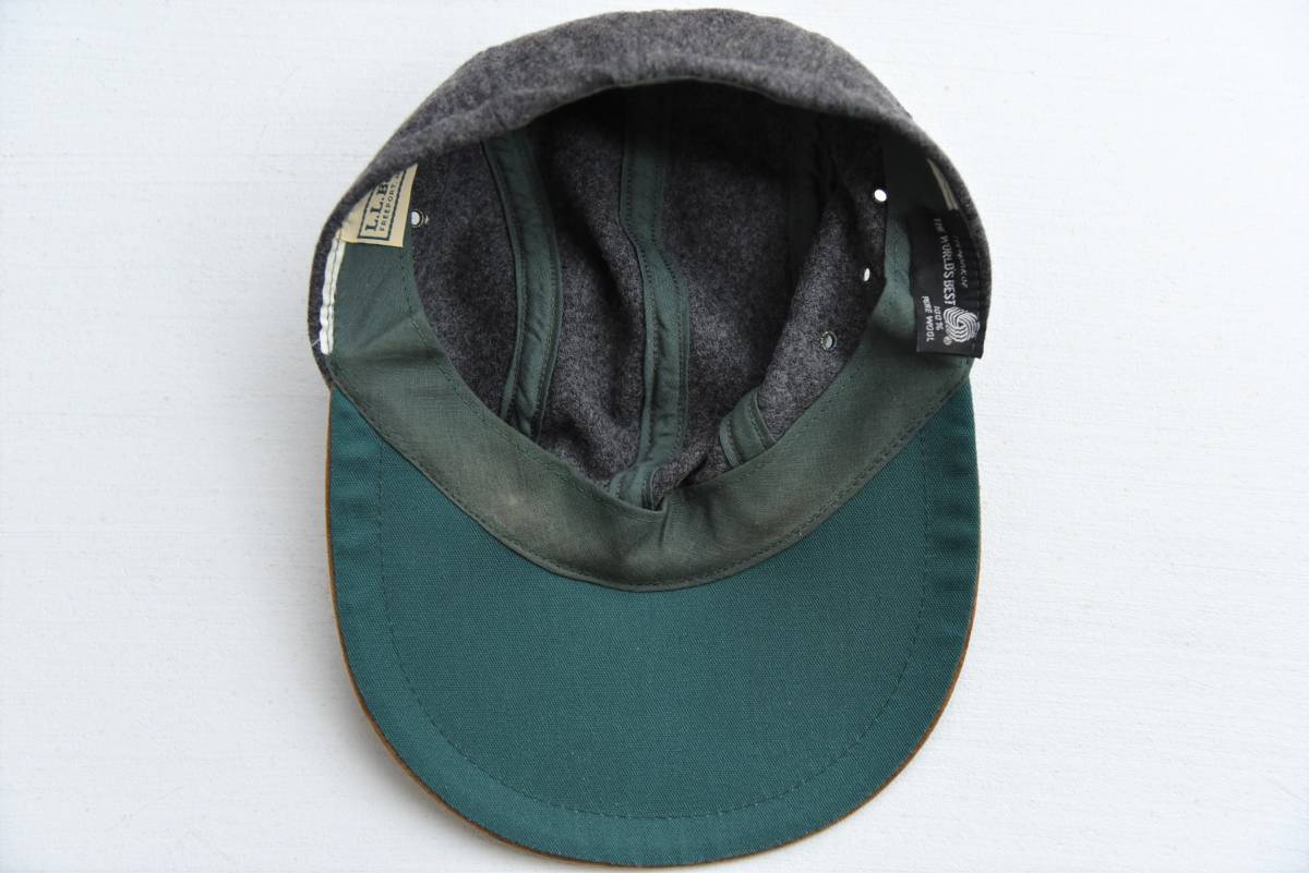 80s スエードキャップ L.L.Bean スエード ベースボールキャップ 80s