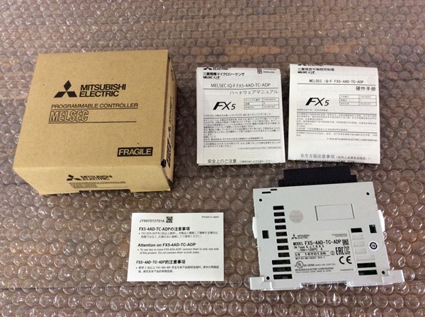 正規品，送料無料 WH-2277 MITSUBISHI 三菱 シーケンサ FX5-4AD-TC-ADP(電材、配電用品)｜売買されたオークション情報、yahooの商品情報をアーカイブ公開 - オークファン その他