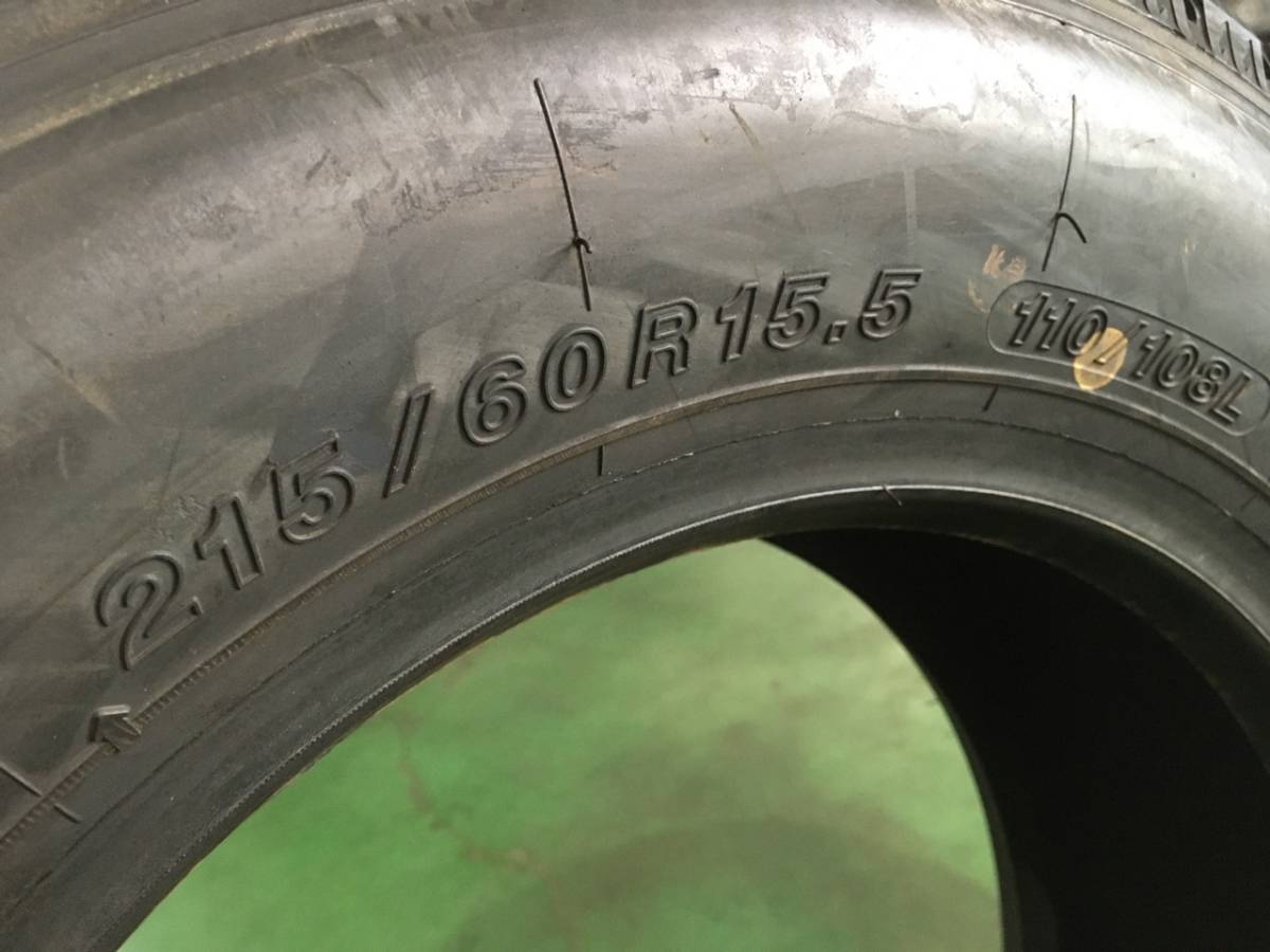 ｗ938-2-3 ☆215/60R15.5 未使用 新古品2本！ ヨコハマ アイスガードIG91 スタッドレス 2015年製 k50