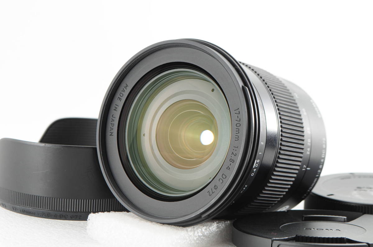 SIGMA 17-70mm F2.8-4 シグマ DC MACRO SIGMAシグマ17-70mm f2.8-4.5