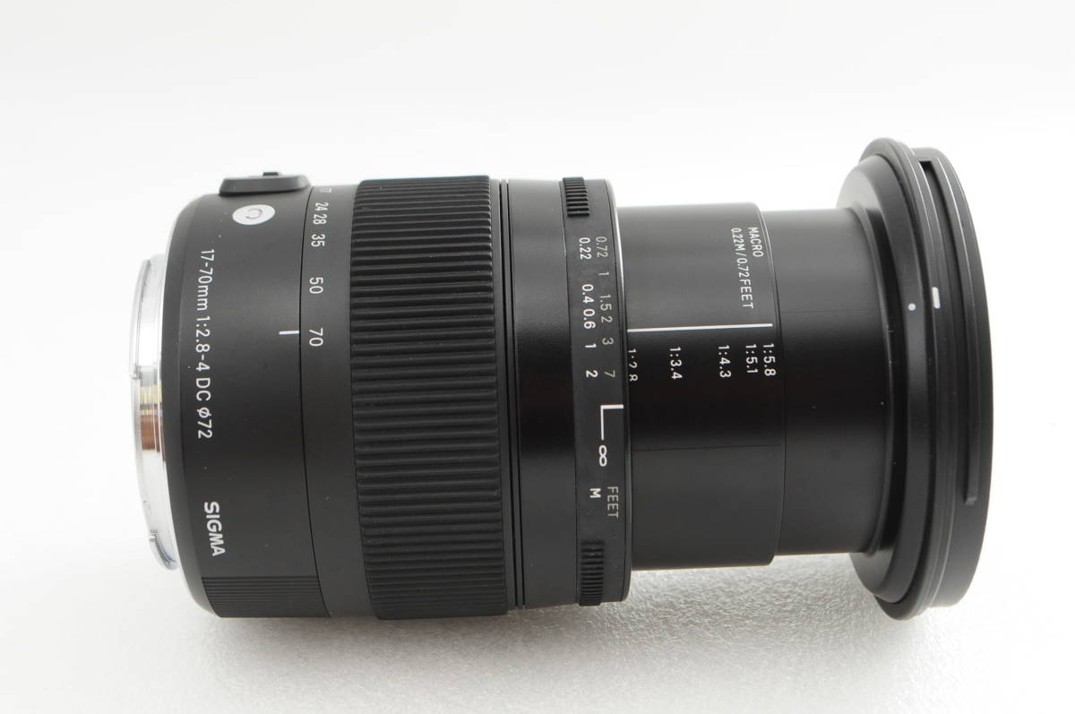 SIGMA 17-70mm F2.8-4 シグマ DC MACRO SIGMAシグマ17-70mm f2.8-4.5