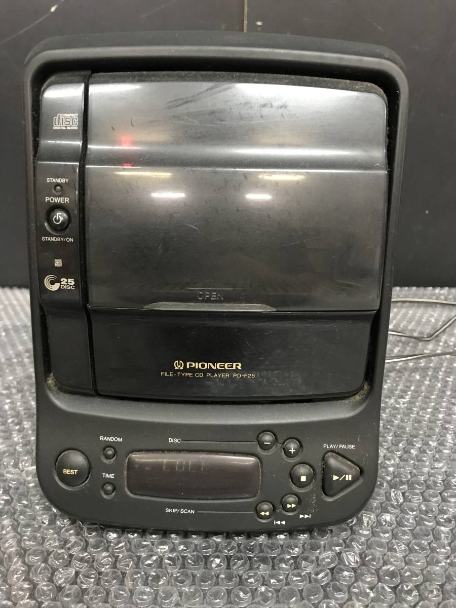 Pioneer PD-F25動作品！ 希少】パイオニア PD-F25 25連装 CDチェンジャー 動作品 Pioneer PD