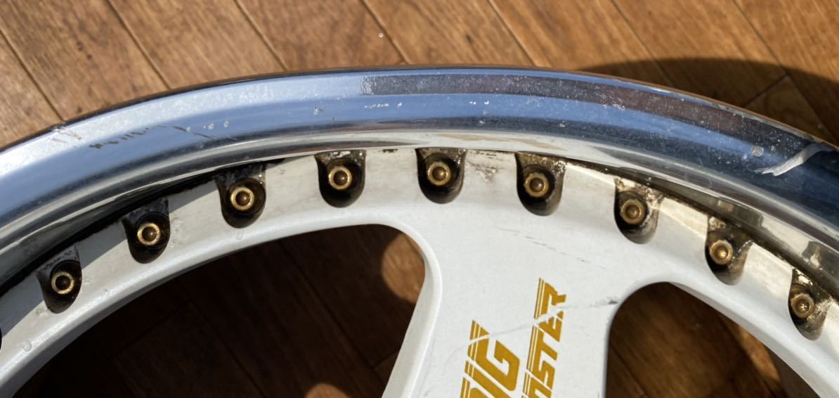 深リム スピードスター KOEING ケーニッヒ モンスターSSR 当時物 18