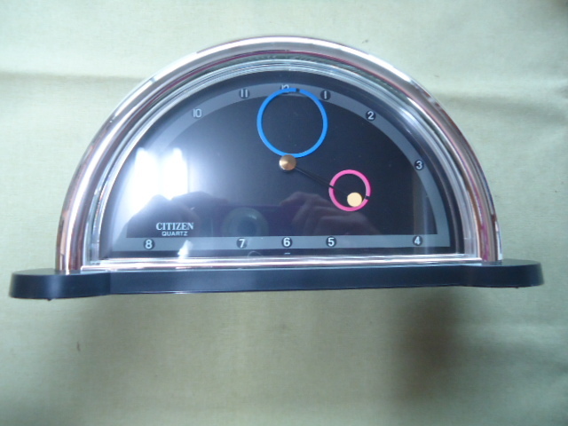1980's CITIZEN シチズン ポストモダン 置時計 エスコンN 1980's