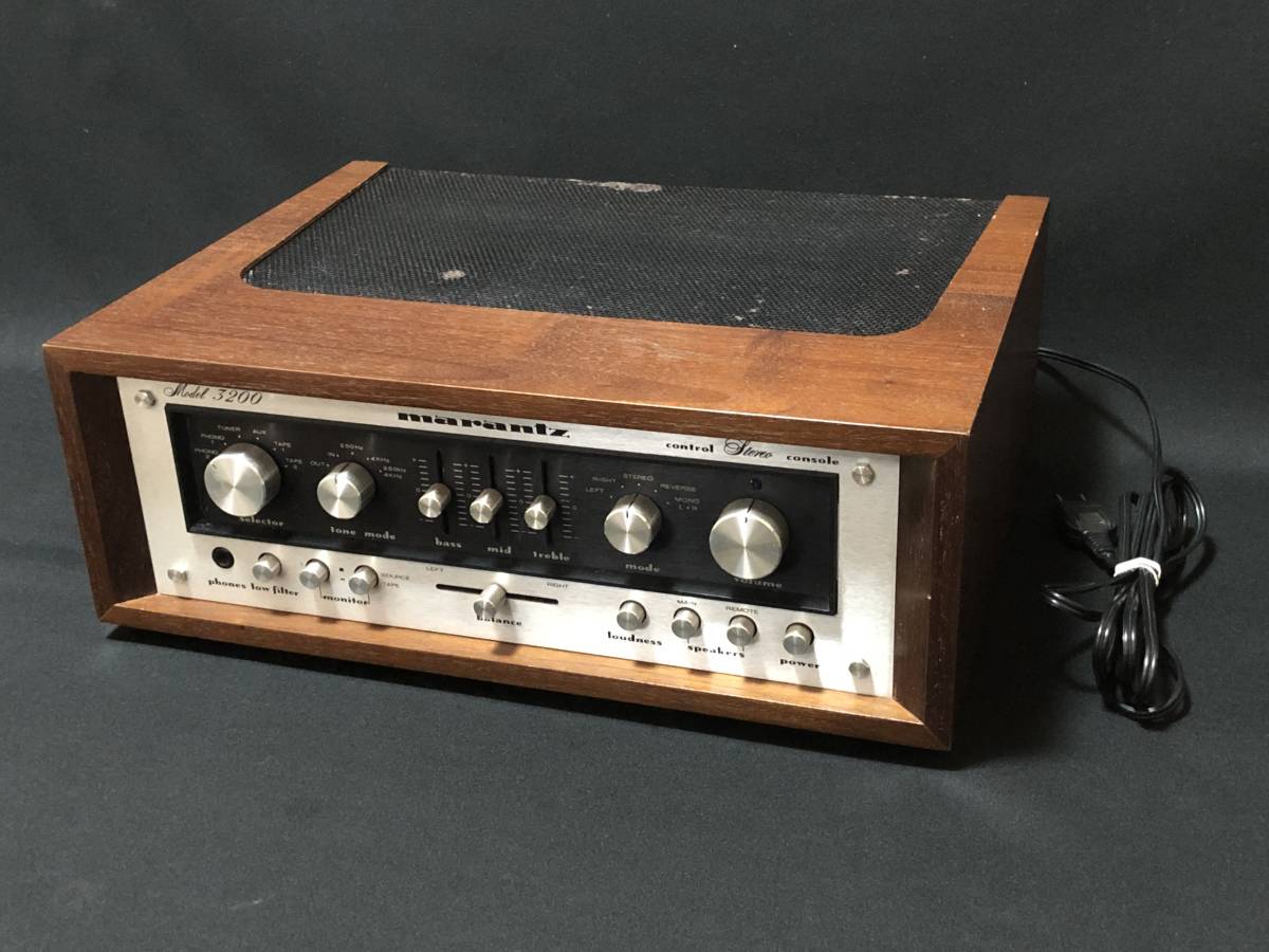 流行のアイテム 『通電確認済み』 marantz マランツ Model 3200