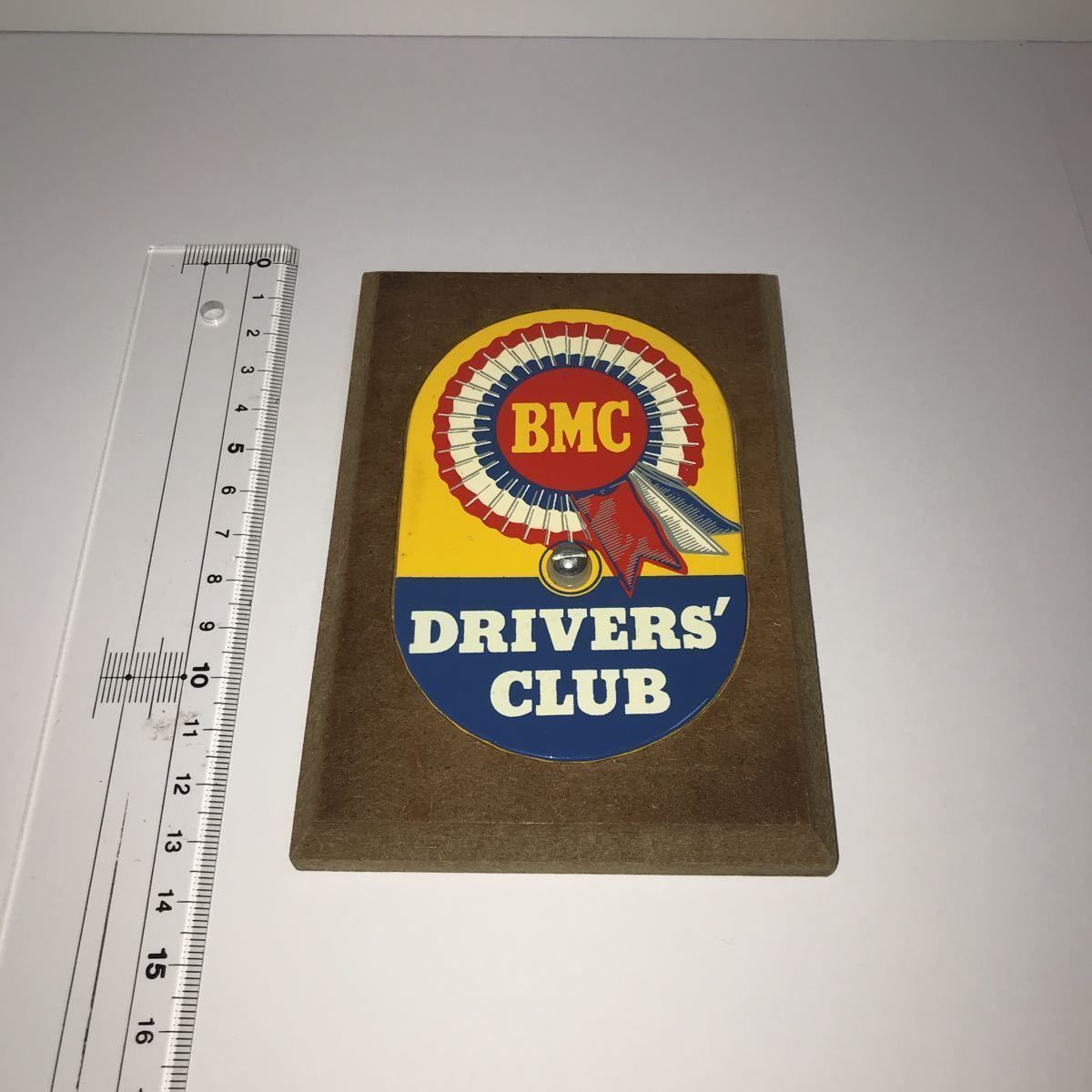 BMC Mini ミニ ドライバーズ クラブ グリルバッチ No-1 Vintage 1960s