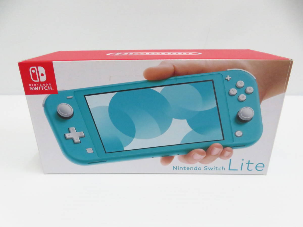 Nintendo Switch Lite ターコイズ 本体 箱・ACアダプター付き 任天堂
