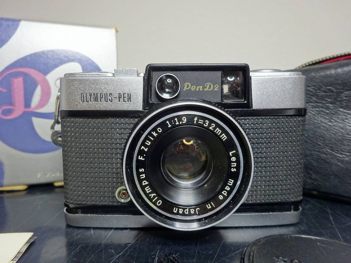 現状品 OLYMPUS PEN-D2 F.Zuiko 1:1.9 32mm オリンパス ペン レンジ