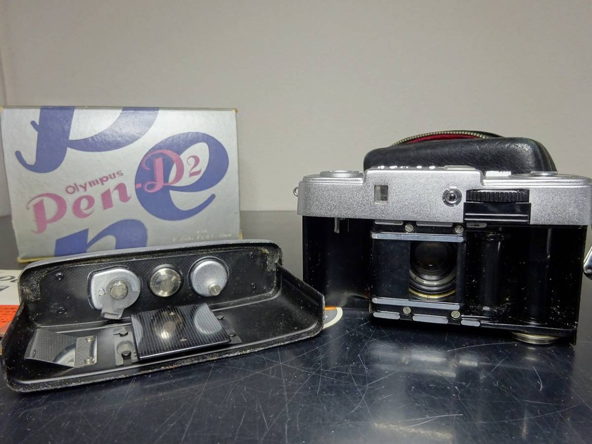 現状品 OLYMPUS PEN-D2 F.Zuiko 1:1.9 32mm オリンパス ペン レンジ
