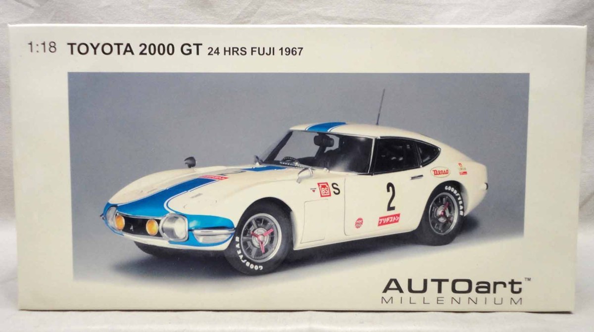 AUTOart 1/18 トヨタ 2000 GT 24 HRS FUJI 1967 未使用 オートアート