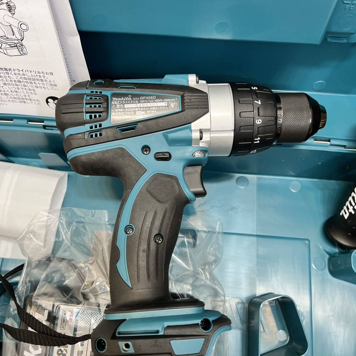 makitaマキタ 充電式 ドリルドライバー DF458D 18V~ジャンク品~