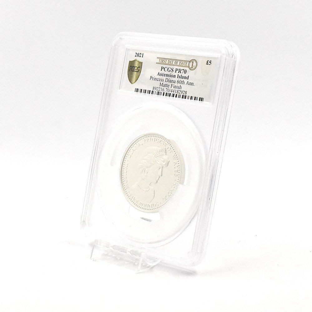 ダイアナ妃生誕60周年記念 0 2021年 PR70 PCGS 5ポンド ☆1円スタート