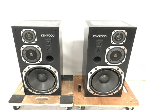 60 KENWOOD LS-990A スピーカー ペア 本体・専用台付【中古】 引取限定】KENWOOD LS-990A スピーカーペア ジャンク 直 S6403928