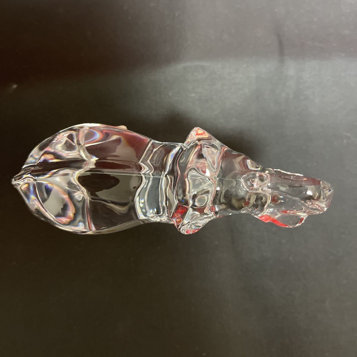 バカラ Baccarat 象 置物 フィギュリン 希少(バカラ)｜売買された