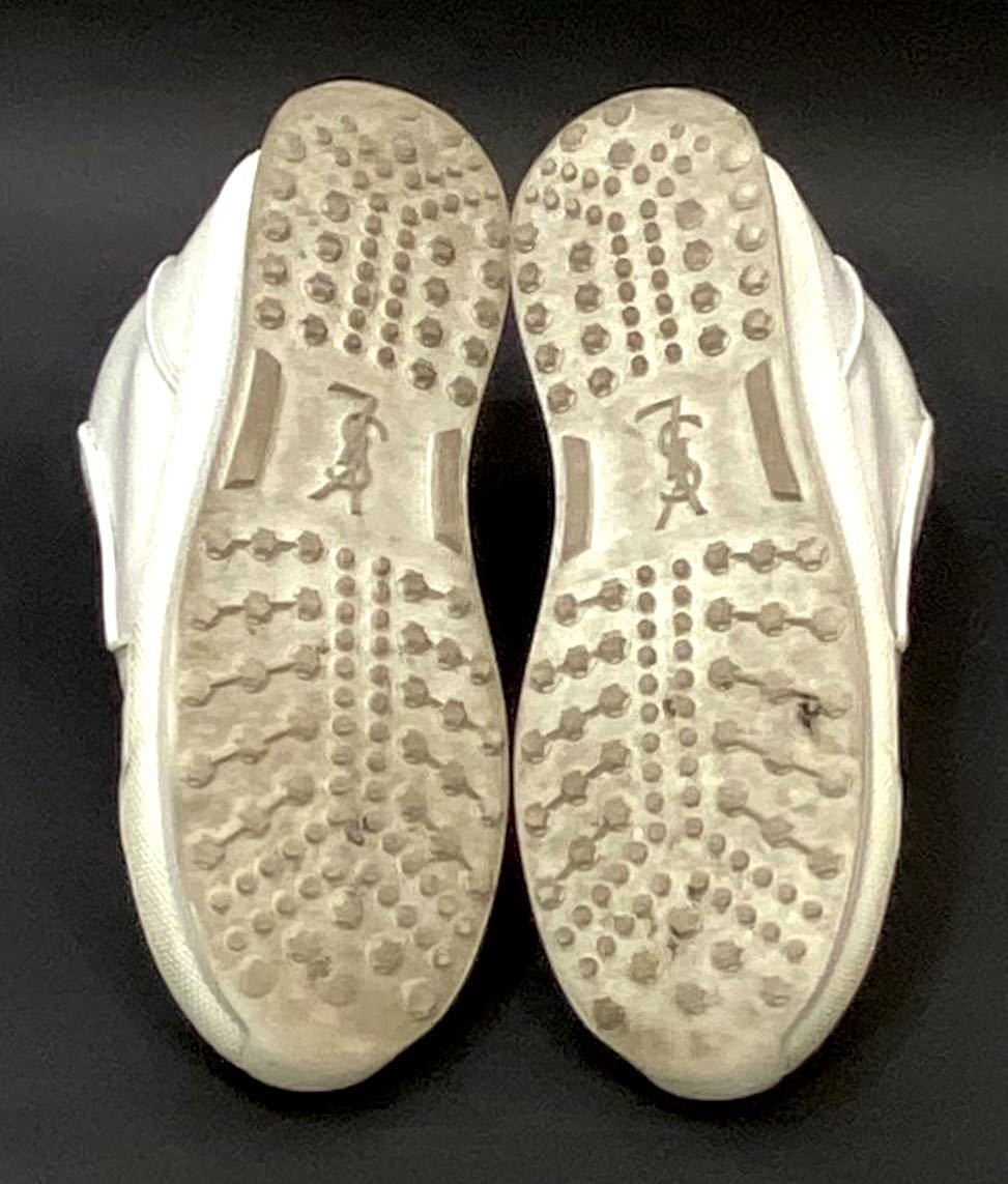 18SS SAINT LAURENT PARIS 501612 レースアップレザースニーカー
