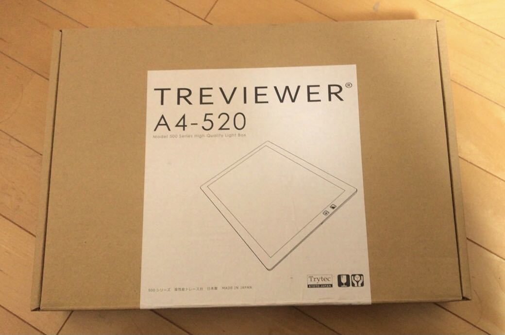 トライテック A4-520 LED トレース台 A4サイズ 調光機能付 TREVIEWER