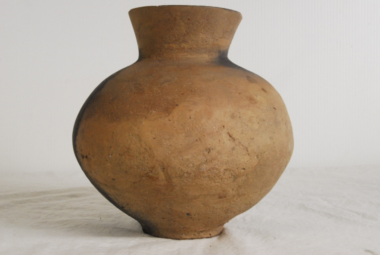 8913 土師器 弥生土器 土師器 千葉県上總湊出土 壺 古墳時代前期 22cm