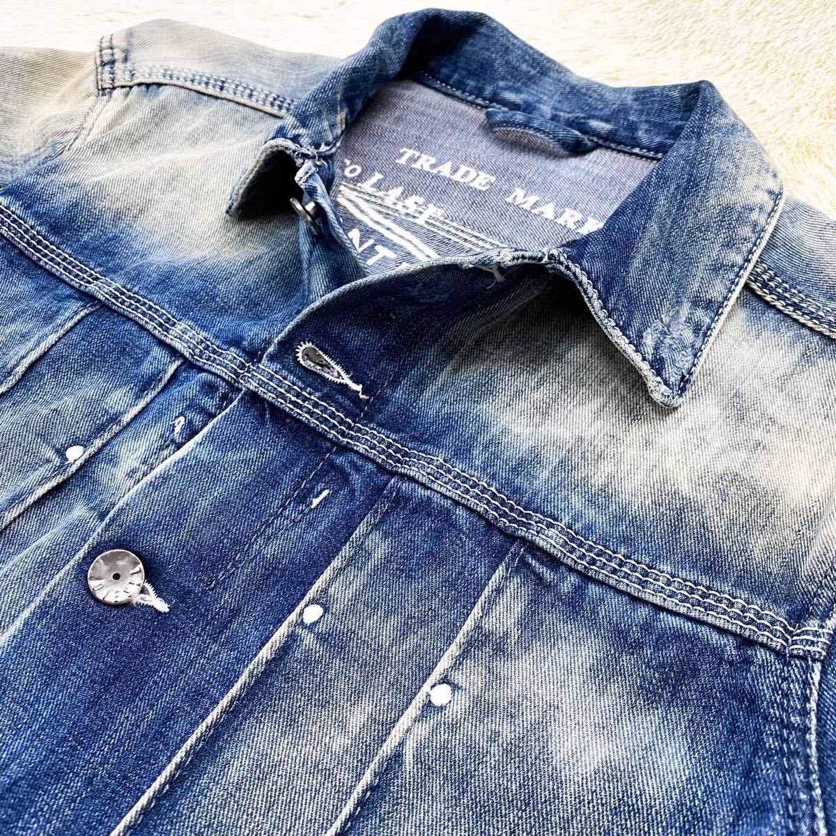 ディーゼル 【大人の色気】 DIESEL デニムジャケット Gジャン M 