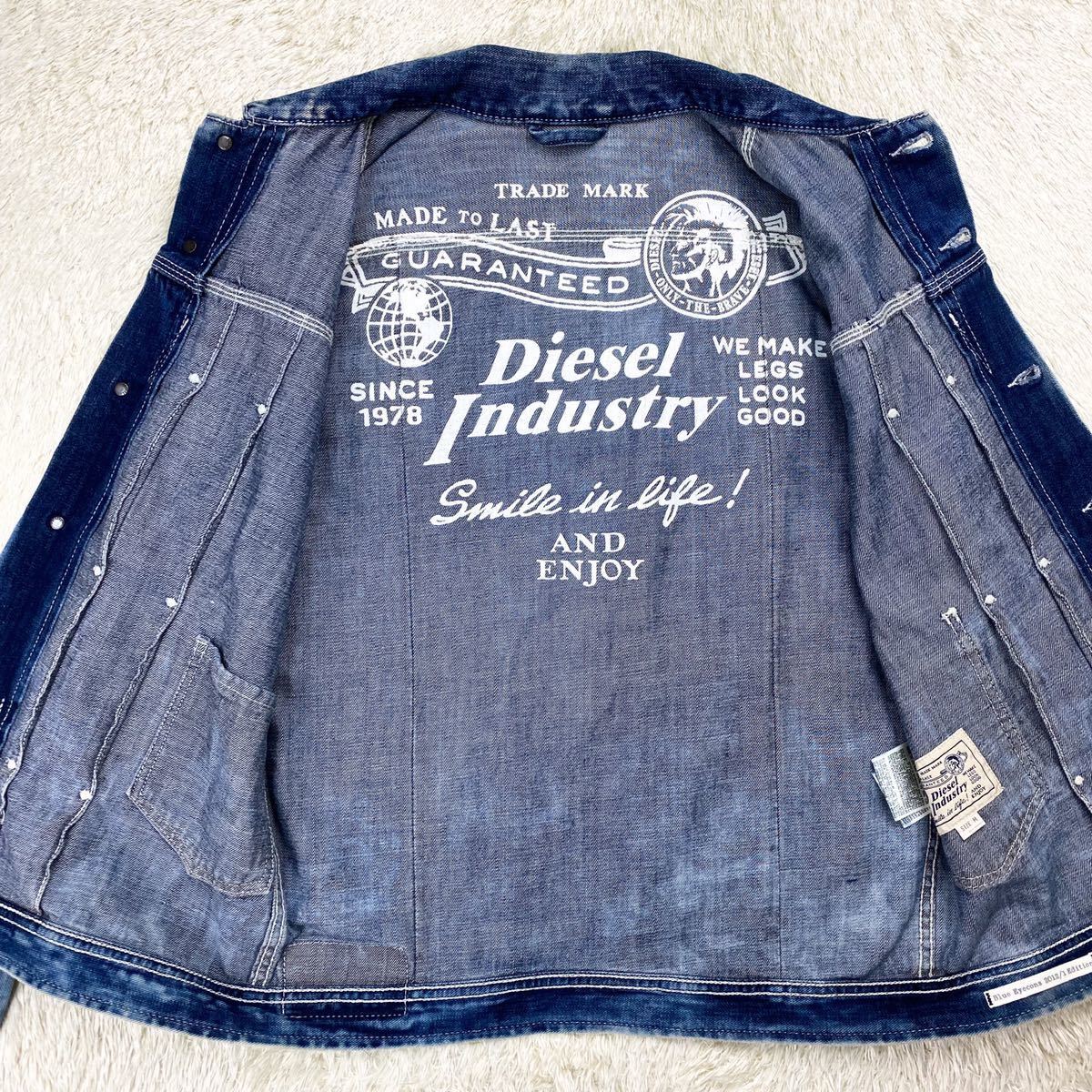 ディーゼル 【大人の色気】 DIESEL デニムジャケット Gジャン M 