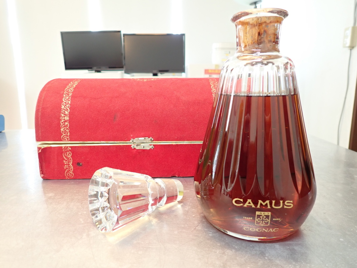□未開栓□【カミュ CAMUS】カラフェ バカラ クリスタルボトル 替え栓