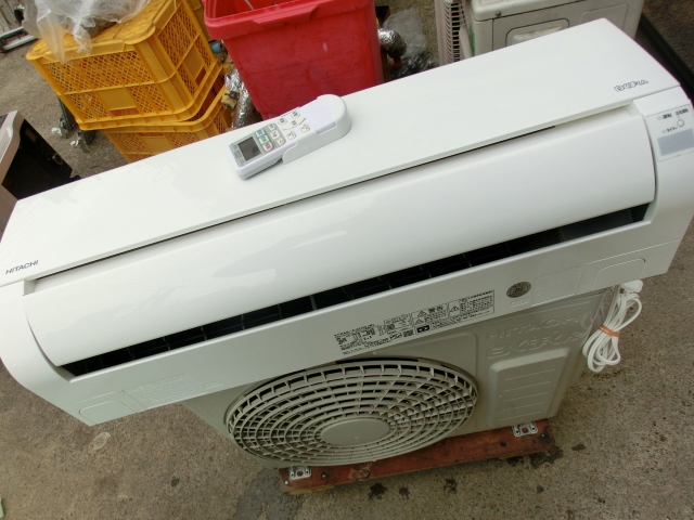 エアコン2017年製！HITACHI RAC-AJ22G HITACHI 白くまくん RAS-AJ22G(W