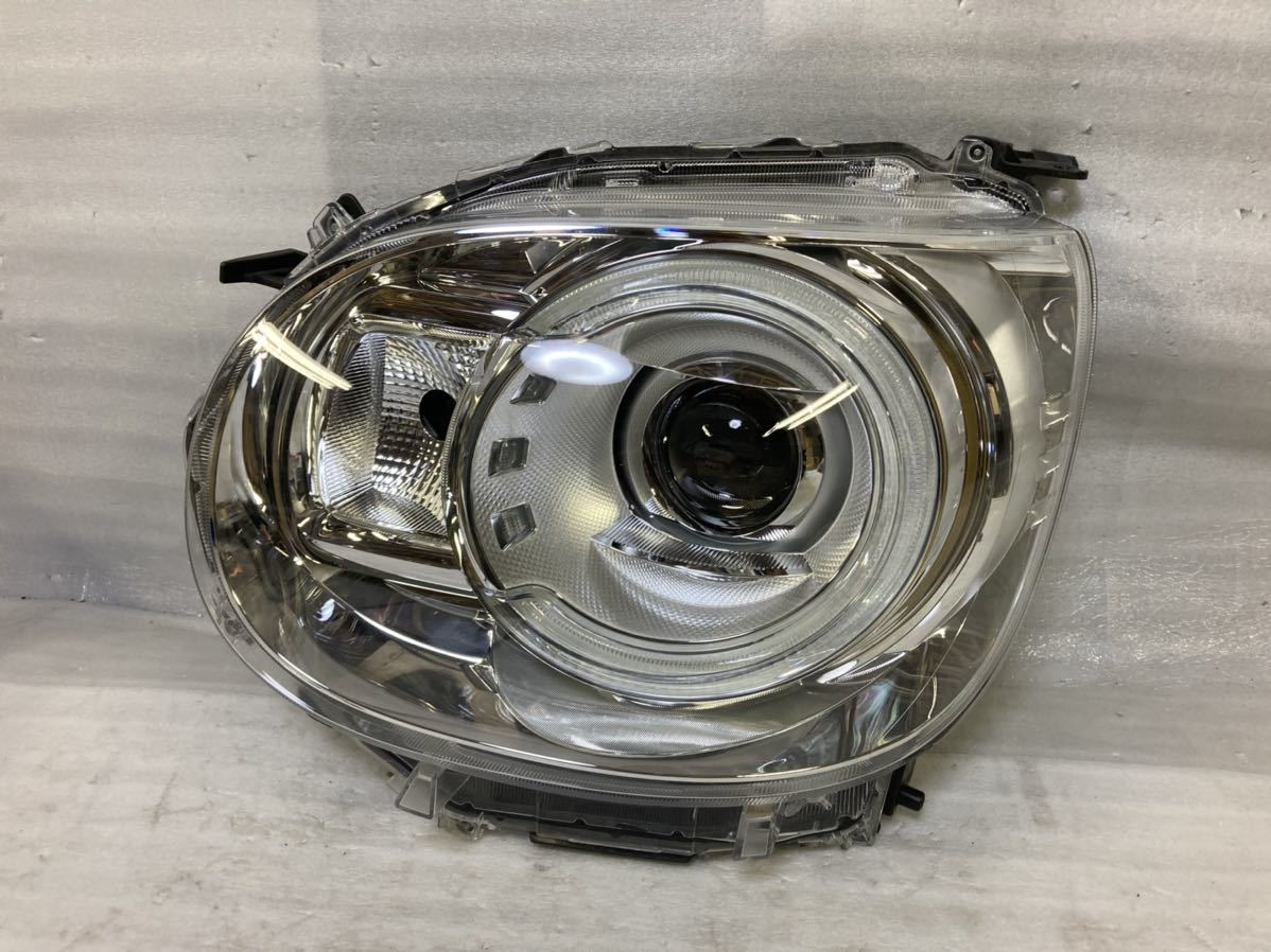 ダイハツ ムーブキャンバス LA800S 純正 左ヘッドライト 中古 美品