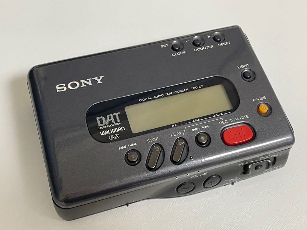 SONY DAT WALKMAN TCD-D7 カセットプレーヤー ソニー DAT TCD-D7 SONY