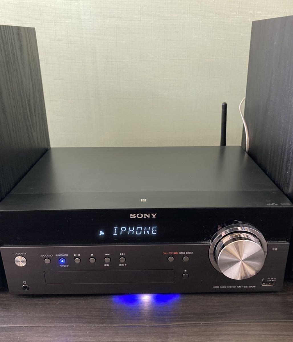 SONY/ソニー/マルチコネクトコンポ CMT-SBT300W ホームオーディオ