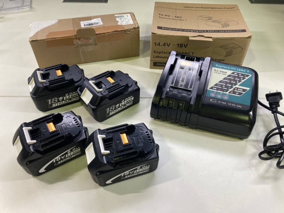 【HOT，最新作】 0404ｗ2603 ジャンク品 充電器 DC18RC 14.4V-18V 用 バッテリーセット(その他)｜売買されたオークション情報、yahooの商品情報をアーカイブ公開 - オークファン その他