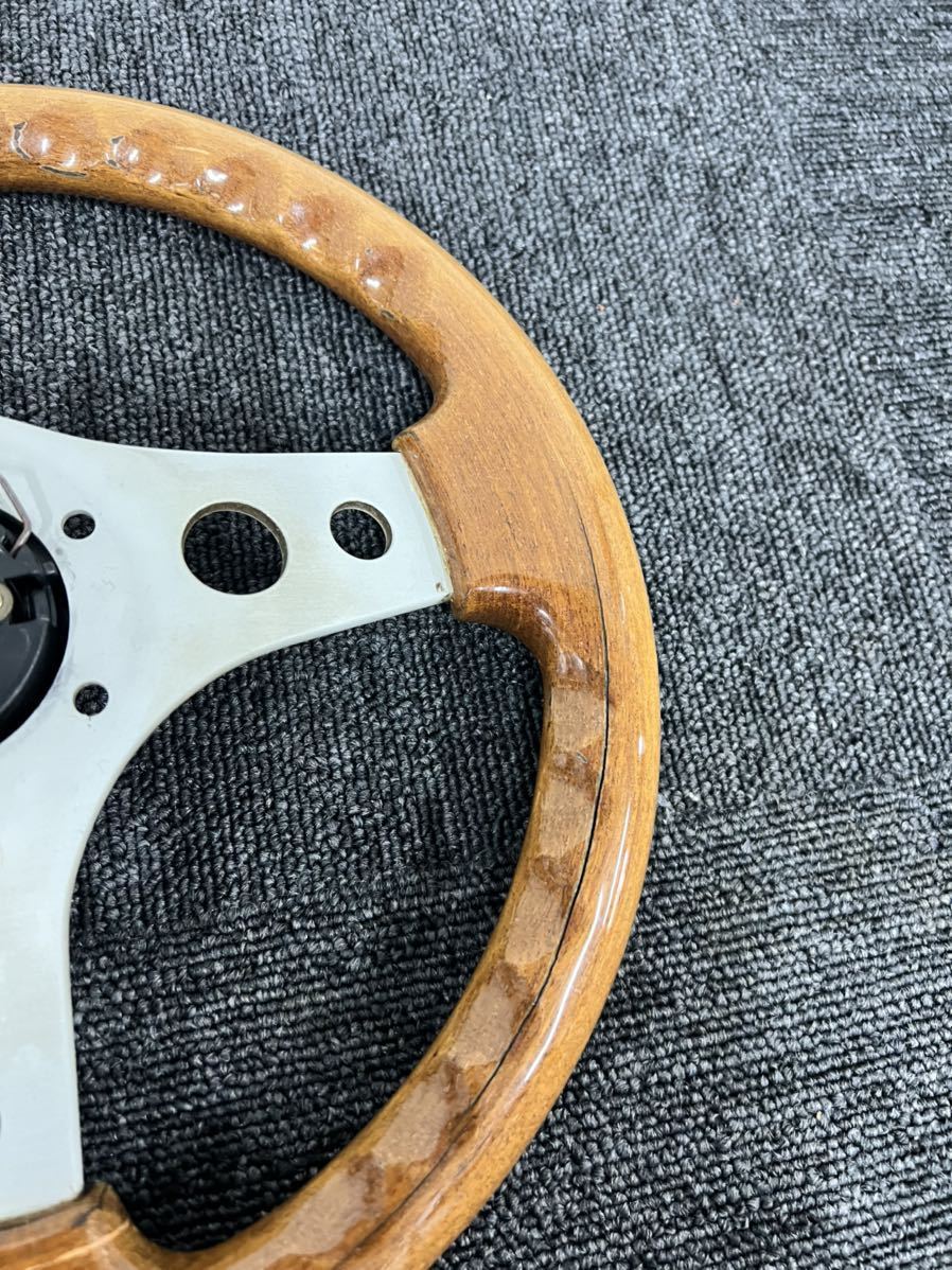 OBA ウッドハンドル ステアリング イタリアブランド 旧車 made in