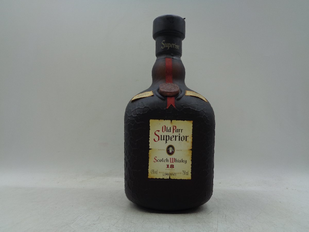 同梱OK商品】Old Parr SUPERIOR オールドパー スペリオール スコッチ