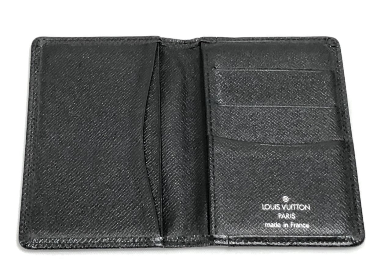 美品 LOUIS VUITTON タイガ カードケース オーガナイザー ドゥ ポッシュ ブラック ルイヴィトン タイガ LOUIS ルイヴィトン 美品✨ルイヴィトン 新型極美品 新しい