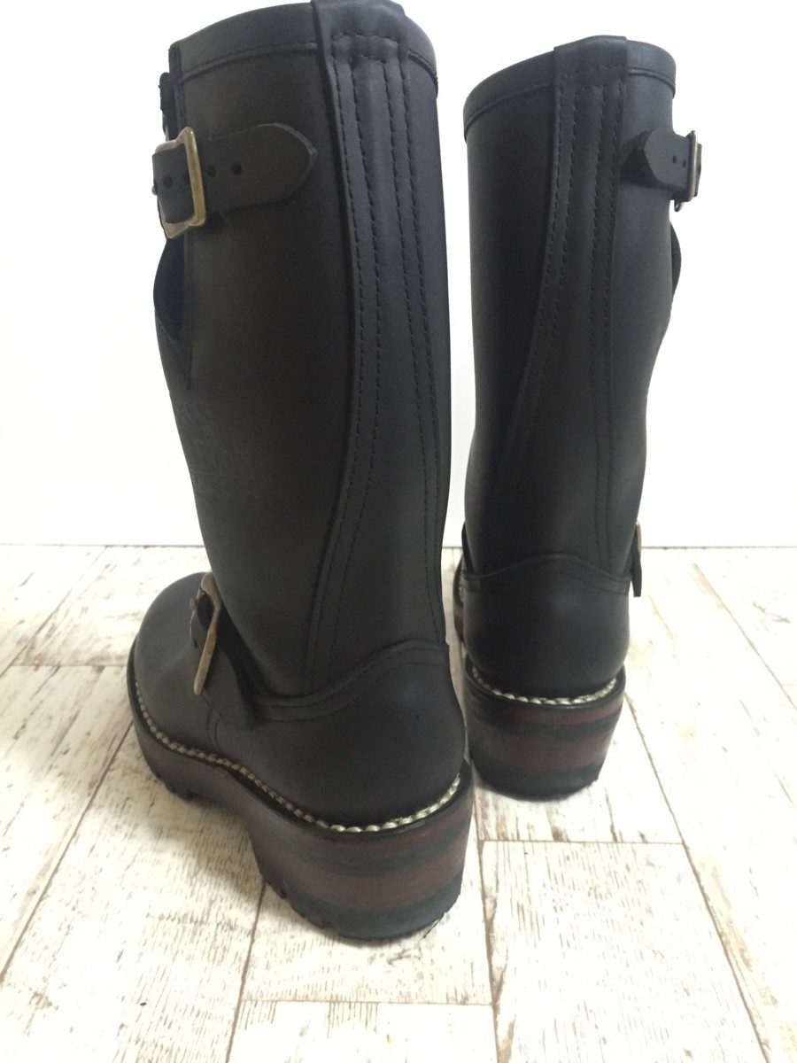 □ 美品 KADOYA カドヤ エンジニアブーツ KA-G.I.J 安藤製靴 23.5 