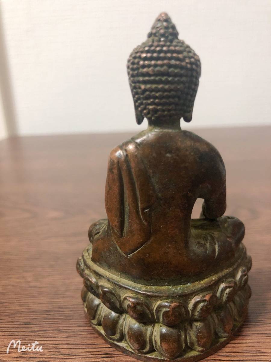 仏像 銅製 仏教美術 中国美術 古玩 唐物 古銅製 朝鮮 統一新羅青銅観