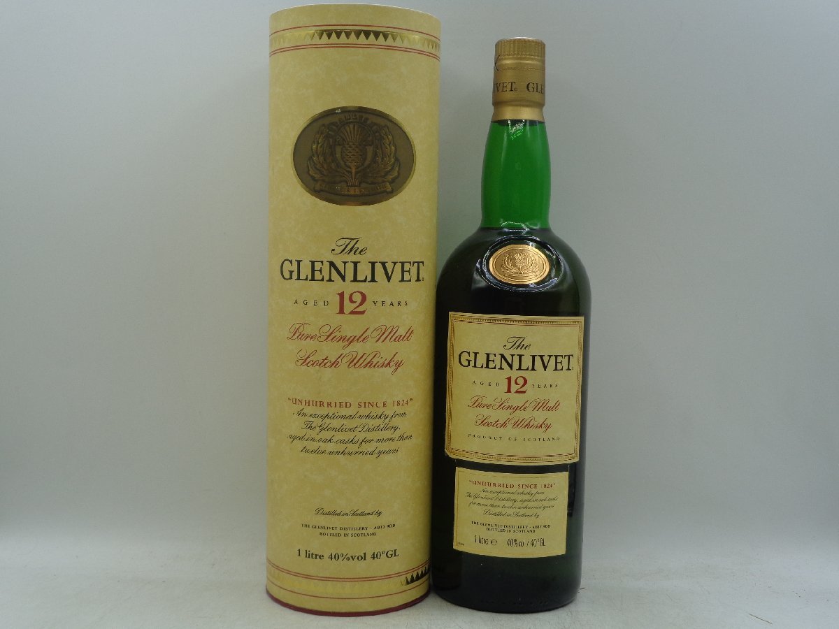 同梱OK商品】The GLENLIVET 12年 グレンリベット ピュア シングル