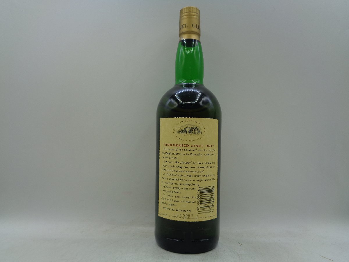 同梱OK商品】The GLENLIVET 12年 グレンリベット ピュア シングル 