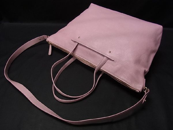 □美品□ Ferragamo ダブルガンチーニ レザー ショルダーバッグ