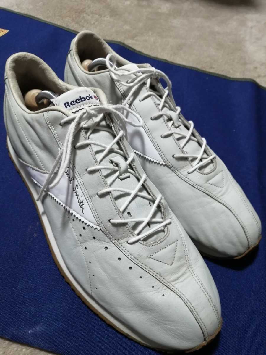【最安値】 Paul Smith ポールスミス Reebokリーボック メンズ コラボスニーカー 28.0cm(28.0cm)｜売買されたオークション情報、yahooの商品情報をアーカイブ公開 - オークファン 28.0cm