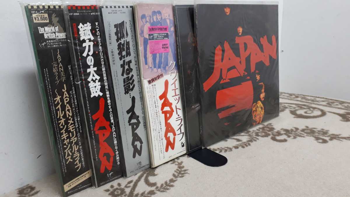 LP スピッツ レコード + BOX PROMO titles x Mini JAPAN ⁄ 中山美穂の